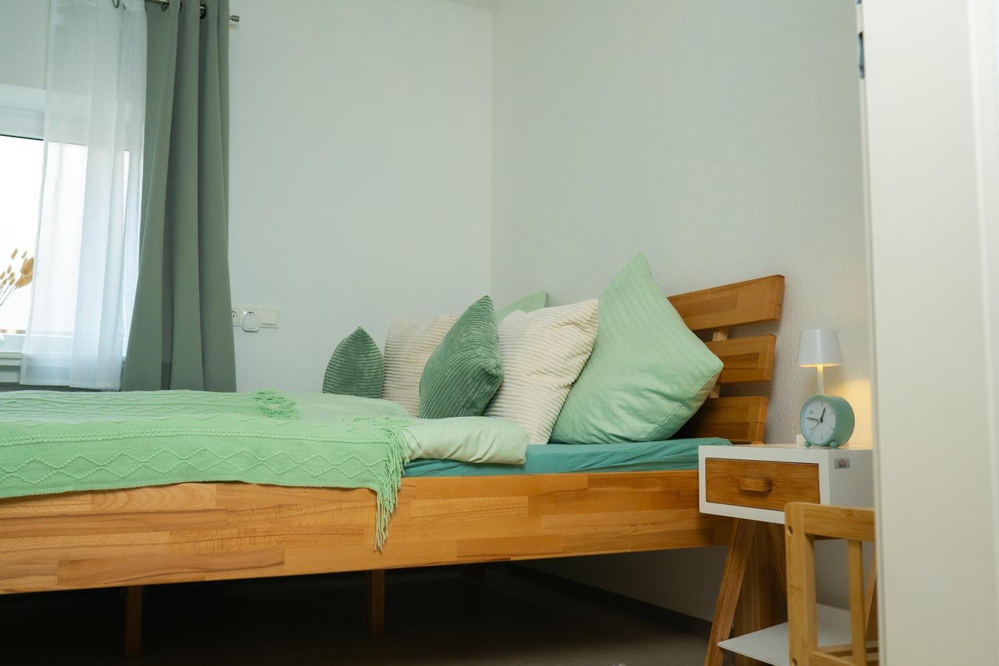 Einzigartiges Scandi Apartment - Innenstadt Mit Parkplatz, Balkon & Wlan - Perfekt Fuer Radfahrer Рідлінген Екстер'єр фото
